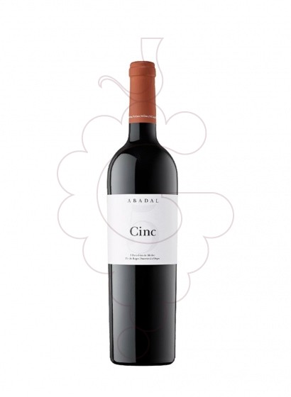 Photo Abadal 5 Merlot Vin rouge