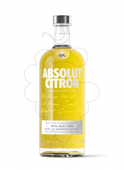Photo Vodka Absolut Citron