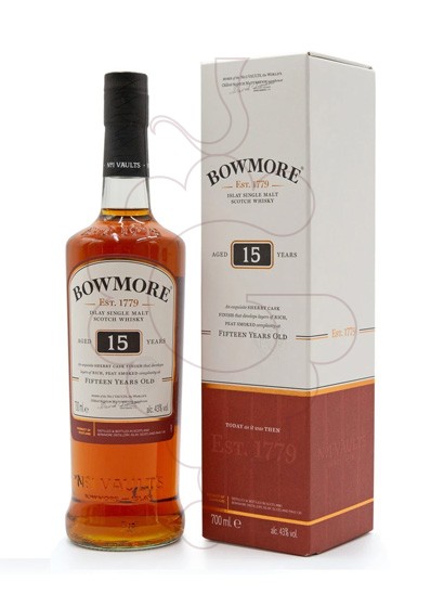 Photo Whisky Bowmore Darkest 15 Ans