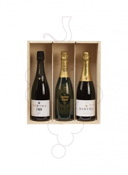 Photo Boîtes de Noël Pack Cava + Vin Blanc