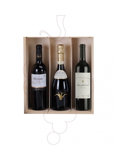 Photo Boîtes de Noël Pack 2 Bouteilles de Cava