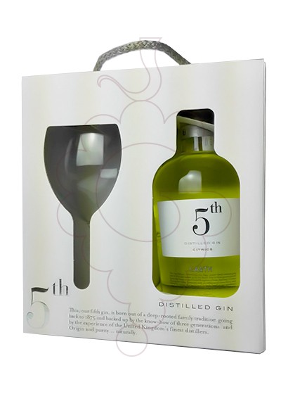 Photo Gin 5 th Citrics Pack (1 u + verre)