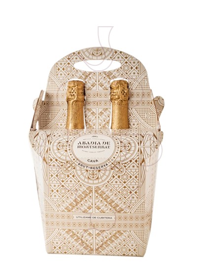 Photo Abadia de Montserrat Brut Reserva Pack 2 u vin mousseux