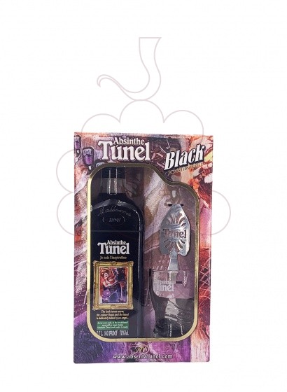 Photo Apéritif Absenta Black Pack (1 u + verre + cuillère)