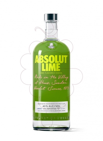 Photo Vodka Absolut Lime