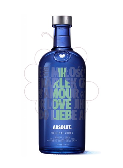 Photo Vodka Absolut Love Edition