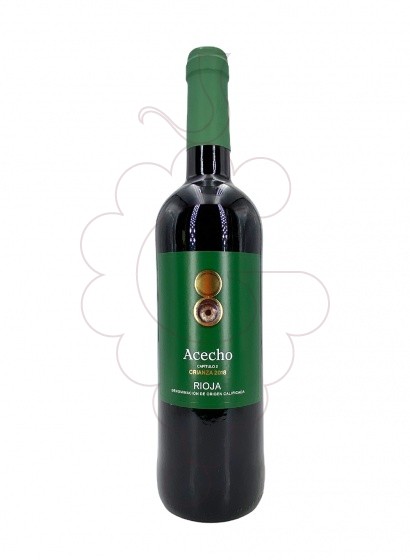 Photo Acecho Crianza vin rouge
