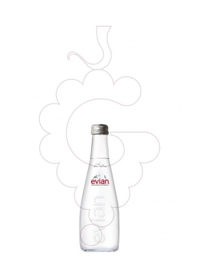PhotoAigua evian natural 33 cl