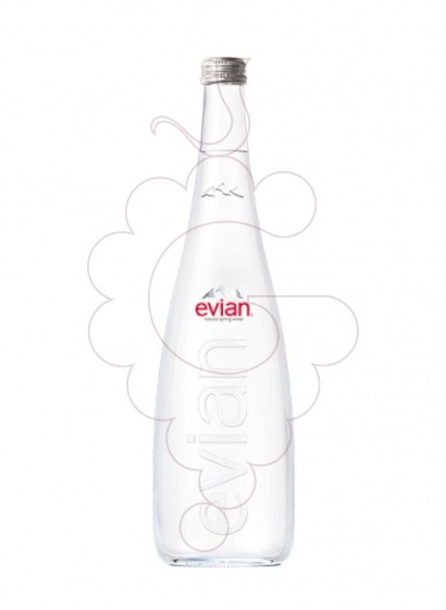 PhotoAigua evian natural 75 cl