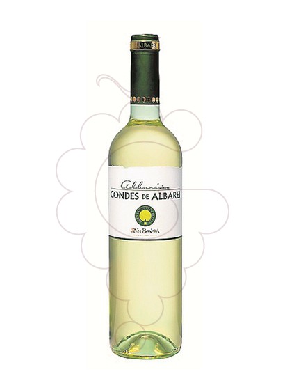 Photo Albariño Condes de Albarei vin blanc