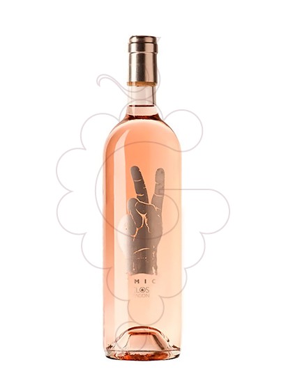 Photo Amic Clos d'Agon Rose vin rosé