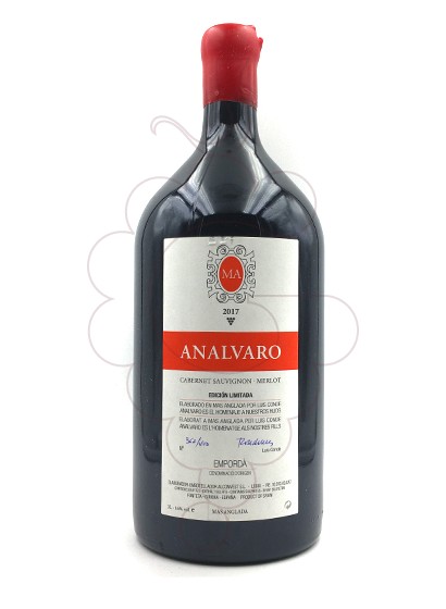 Photo Analvaro Jeroboam vin rouge