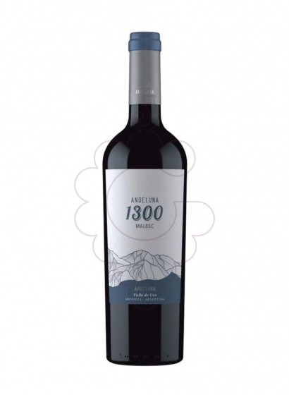 Photo Andeluna 1300 Malbec vin rouge