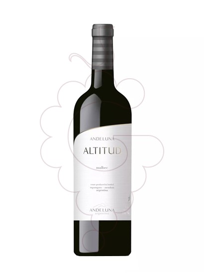 Photo Andeluna Altitud Malbec vin rouge