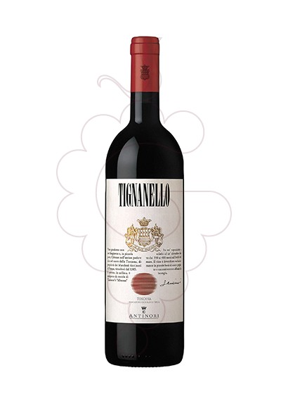 Photo Antinori Tignanello vin rouge