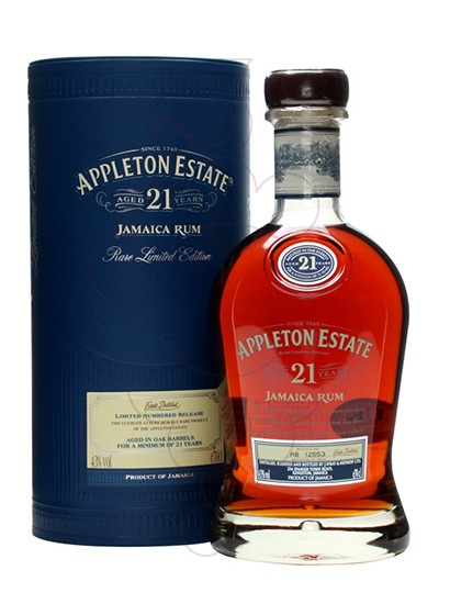Photo Rhum Appleton Estate 21 Ans