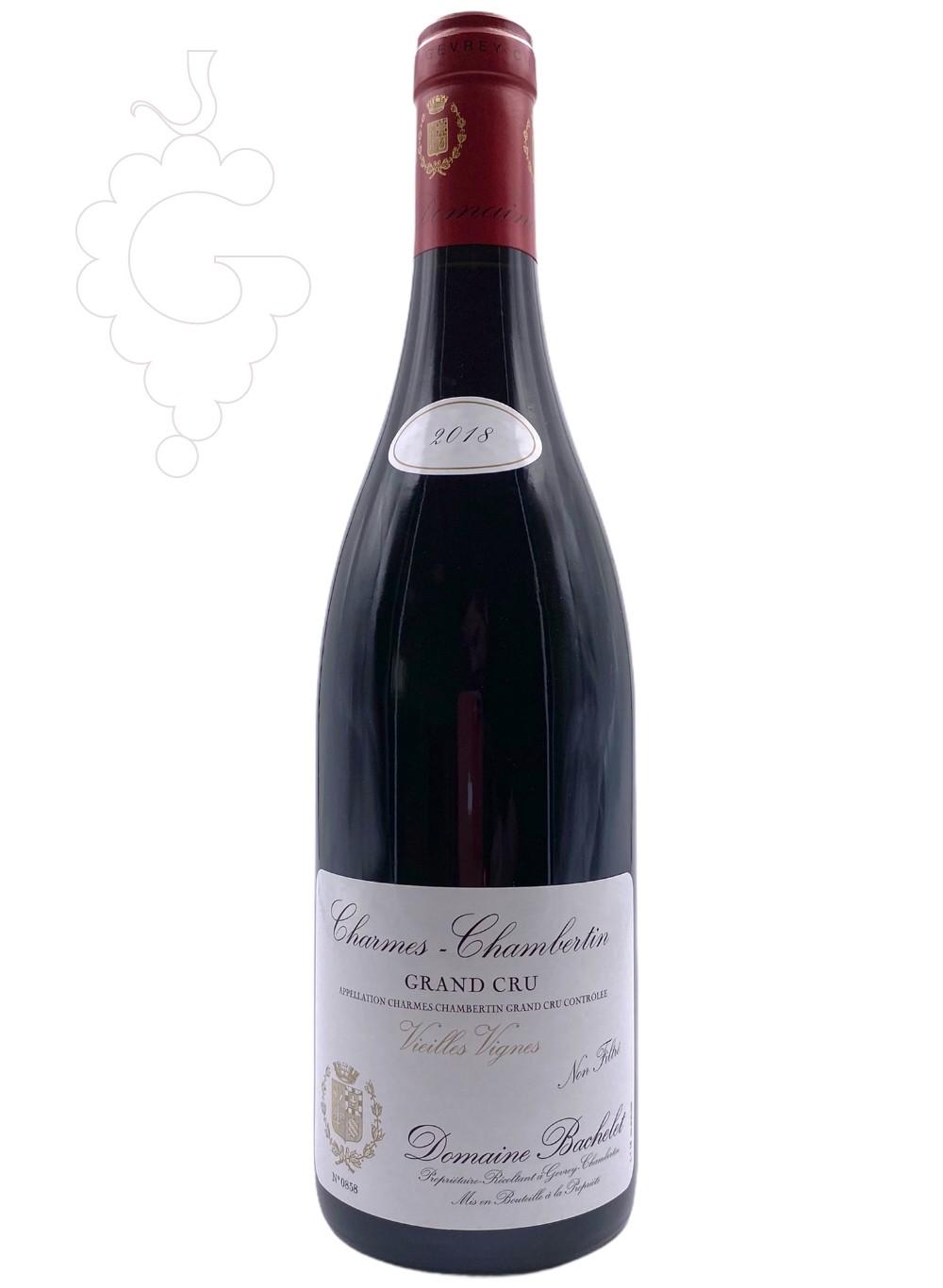 Photo Bachelet Charmes-Chambertin Grand Cru vin rouge