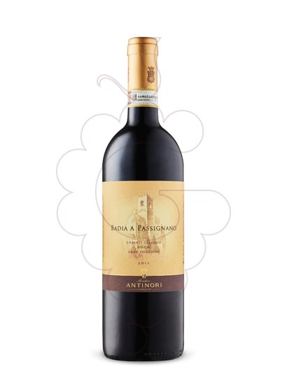 Photo Antinori Badia Passignano Chianti vin rouge