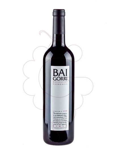Photo Bai Gorri Maceració Carbònica vin rouge