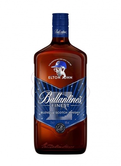 Photo Whisky Ballantines Elton John Limited
