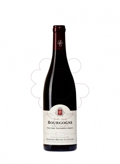 Photo Bruno Clavelier Bourgogne Pinot Noir Les Champs d'Argent vin rouge