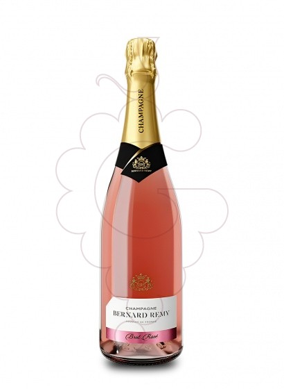 Photo Bernard remy brut rose vin mousseux