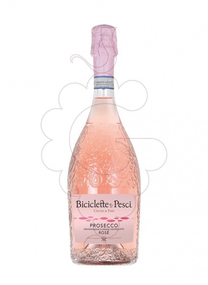 Photo Biciclette e pesci rose 75 cl vin mousseux