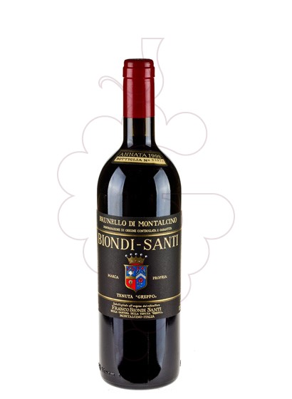 Photo Biondi-Santi Brunello di Montalcino vin rouge