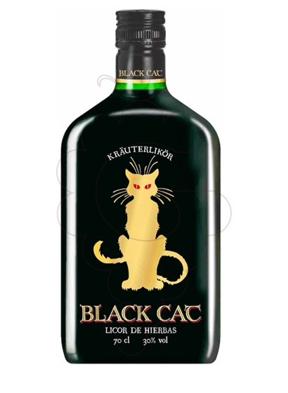 Photo Liqueur Black Cat Licor de Hierbas