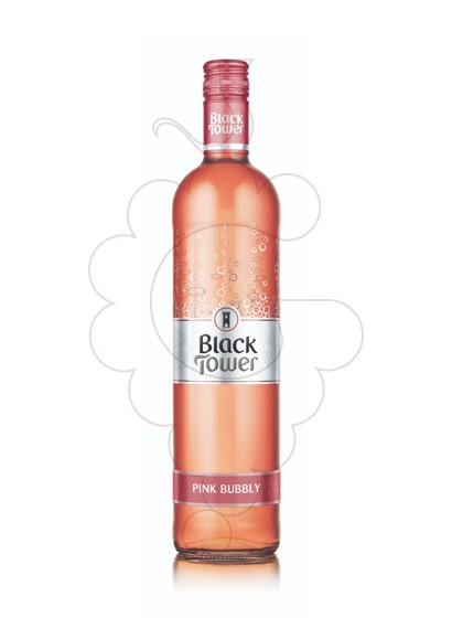 Photo Black Tower Pink Bubbly vin rosé