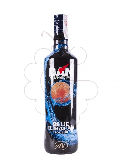 Photo Liqueur Blue curacao ban litre