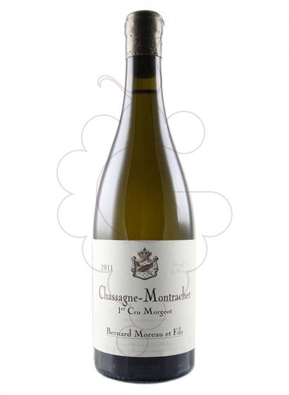 Photo Bernard Moreau Chassagne-Montrachet 1er Cru Morgeot vin blanc