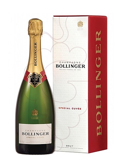 Photo Bollinger Cuvée Brut avec Etui vin mousseux