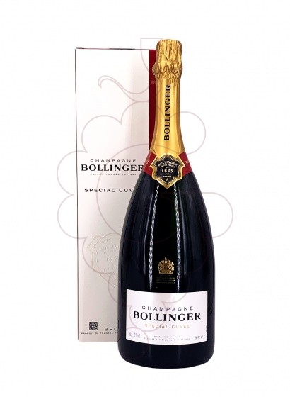 Photo Bollinger Cuvée Brut Magnum avec Étui vin mousseux