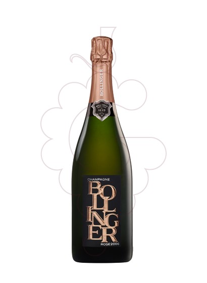 Photo Bollinger Rose Millesimé vin mousseux