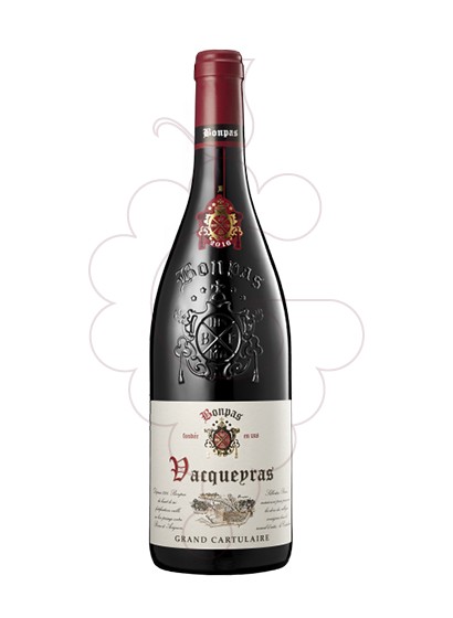 Photo Bonpas Vacqueyras Grand Cartulaire vin rouge