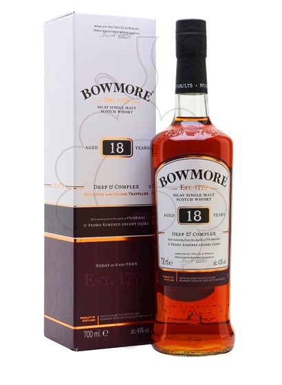 Photo Whisky Bowmore 18 Ans Deep & Complex