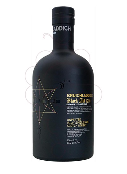 Photo Whisky Bruichladdich Black Art 1990