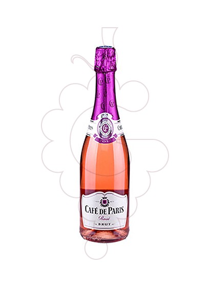 Photo Cafe de Paris Rose Brut vin mousseux