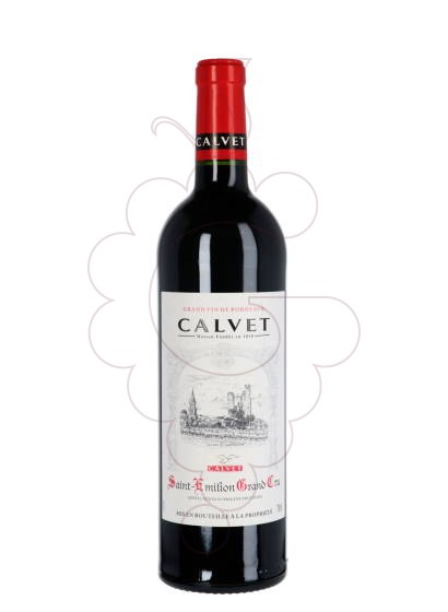 Photo Calvet Saint Émilion Grand Cru vin rouge