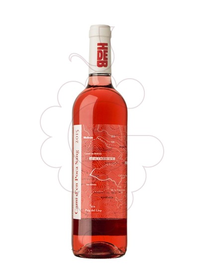 Photo Camí d'en Poca Sang vin rosé