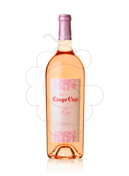 Photo Campo Viejo Rose Magnum vin rosé