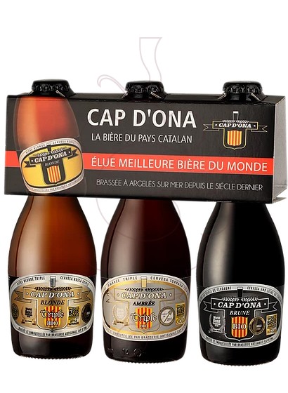 Photo Bière Cap d'Ona Triple Bio Pack 3 u