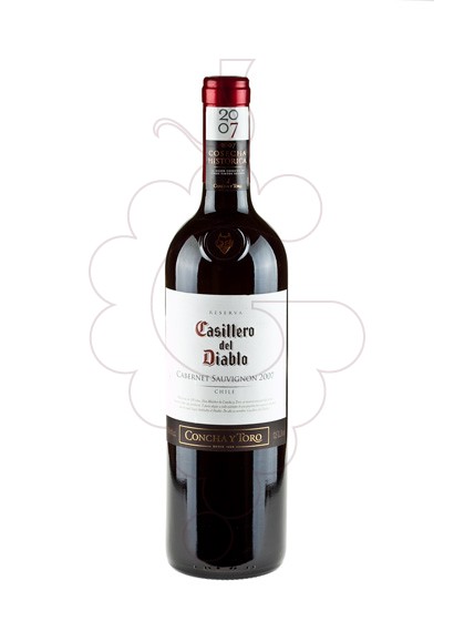 Photo Casillero del Diablo Cabernet vin rouge