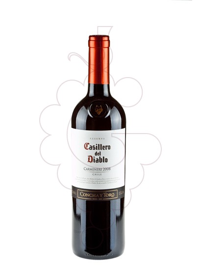 Photo Casillero del Diablo Carmenere vin rouge