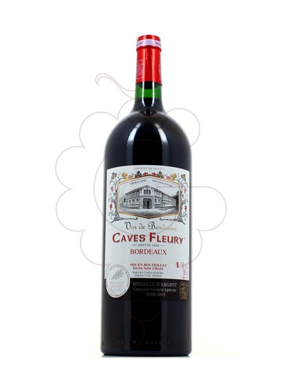 Photo Caves Fleury Rouge Magnum vin rouge