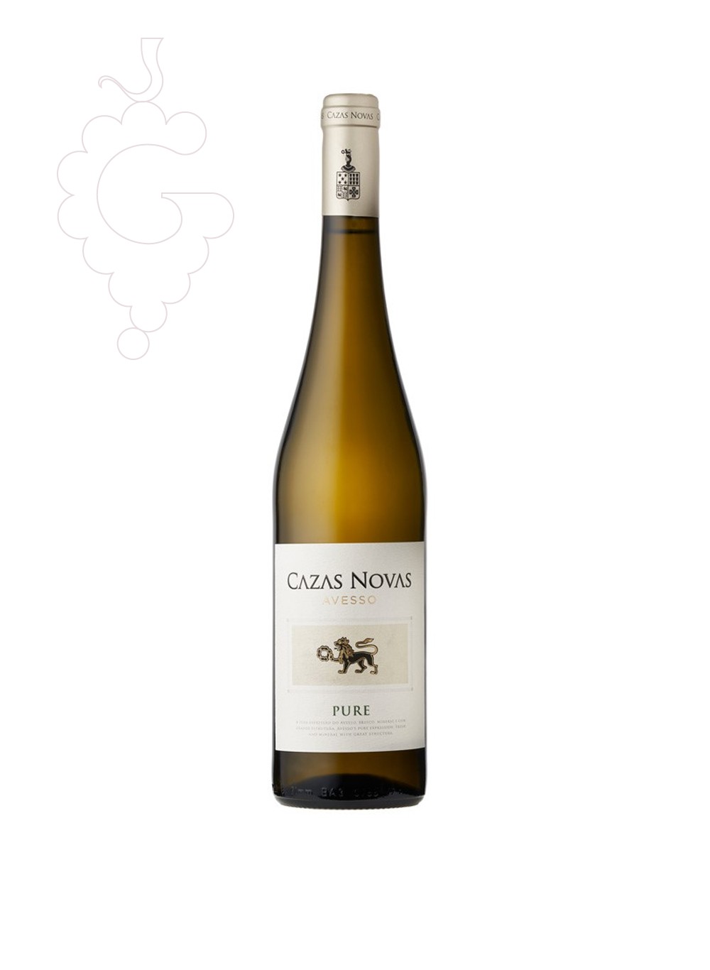 Photo Cazas Novas Avesso Pure vin blanc