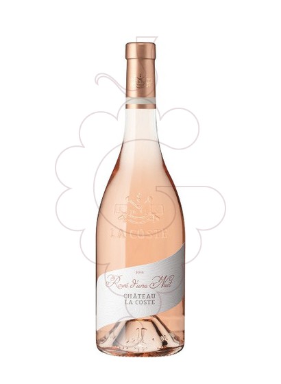 Photo Chateau la Coste Rosé d'une Nuit vin rosé