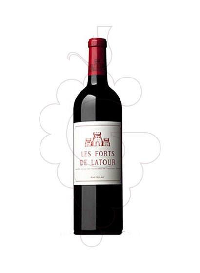 Photo Ch. Les Forts de Latour vin rouge