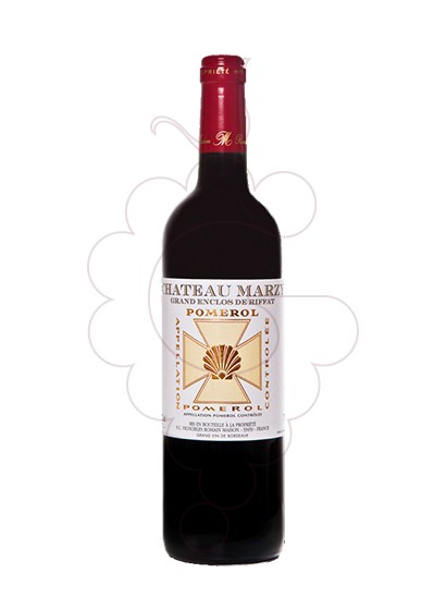 Photo Ch Marzy Grand Enclos de Riffat Pomerol vin rouge